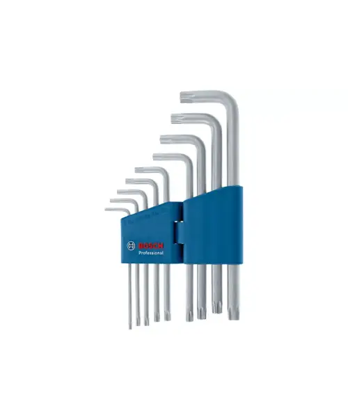 BOSCH 9-dijelni set torx ključeva na plastičnom stalku