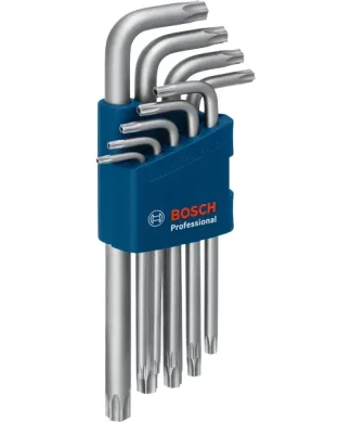 BOSCH 9-dijelni set torx ključeva na plastičnom stalku