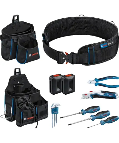 BOSCH Professional remen za alat 108 + GWT 2 + GWT 4 + 2xProClick + pribor