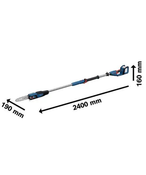 BOSCH aku lančana pila GKE 18V-25 TP
