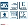 BOSCH aku pištolj za čavle za beton GNB 18V-40 + XL-BOXX