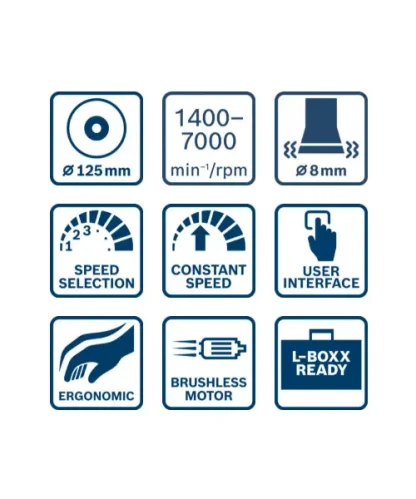 BOSCH aku polirka GPX 12V-125
