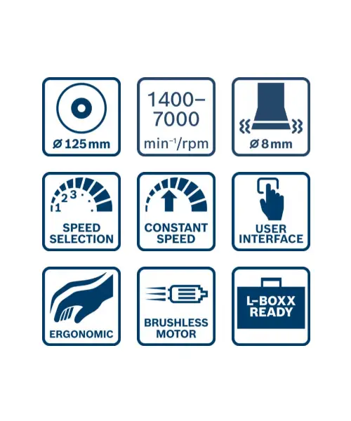 BOSCH aku polirka GPX 12V-125