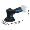 BOSCH aku polirka GPX 12V-125
