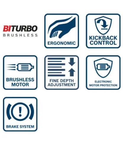 BOSCH aku ručna kružna pila GKS 18V-68