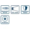 BOSCH aku ručna pila GCS 18V-230