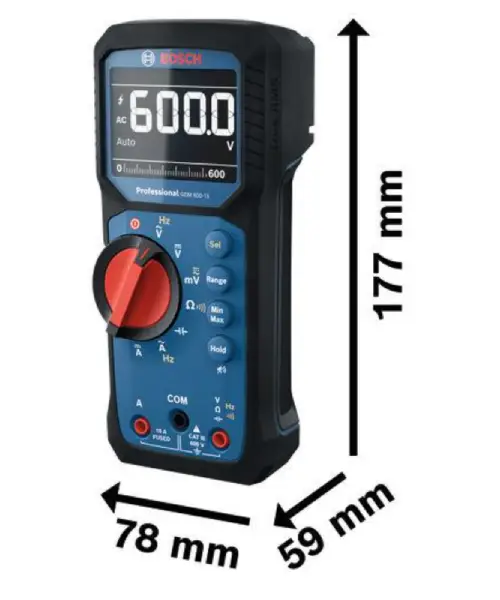 BOSCH digitalni multimetar GDM 600-15 + MH 1