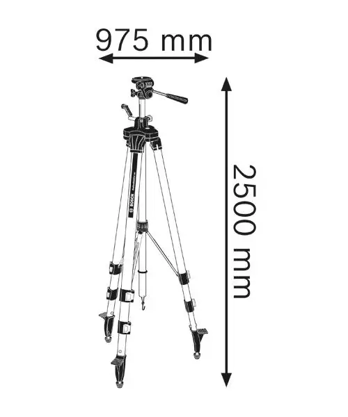 BOSCH građevinski stativ BT 250