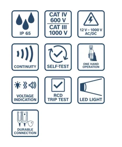 BOSCH ispitivač napona GVT 1000-15