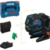 BOSCH križni laserski nivelir GCL 12V-50-22 CG 1xAku 12V 2,0Ah + L-BOXX