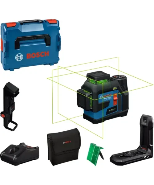 BOSCH laserski nivelir GLL 12V-100-33 CG + 1xAku 12V 2,0Ah + L-BOXX