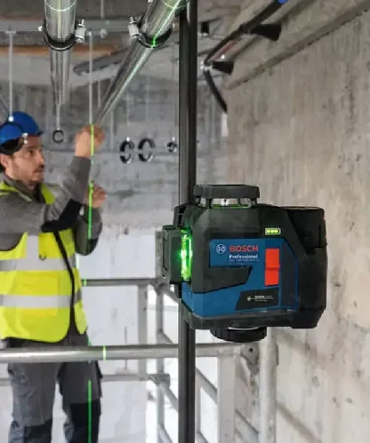 BOSCH laserski nivelir GLL 12V-100-33 CG + 1xAku 12V 2,0Ah + L-BOXX