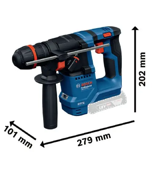 BOSCH aku bušaći čekić GBH 18V-18 X