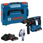 BOSCH aku bušaći čekić PRO GBH 18V-18 X 2xAku 18V 2,0Ah + GDE 24 + L-BOXX
