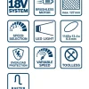 BOSCH aku tračna pila GCB 18V-127