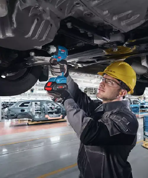 BOSCH aku udarni stezač GDS 18V-400 + kovčeg (Kopiraj)