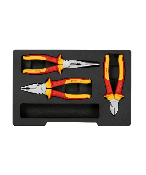 BOSCH 3-dijelni set kliješta VDE