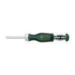 BOSCH 12-dijelni set bitova s račnim odvijačem