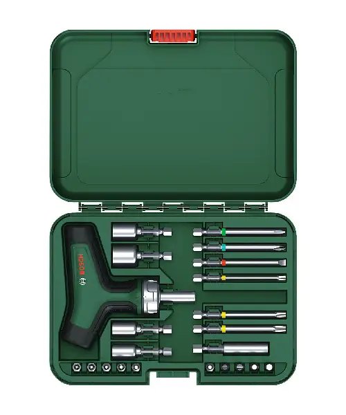 BOSCH 20-dijelni set + T-ručkom