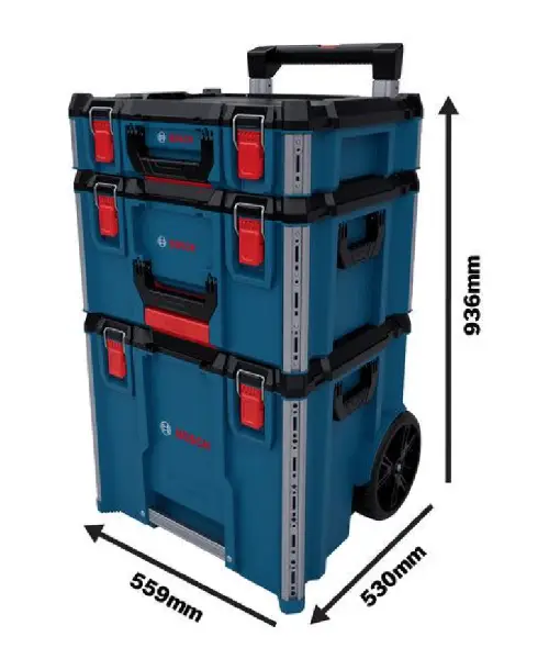 BOSCH 3-dijelni set transportnih kovčega L-BOXX Contractor