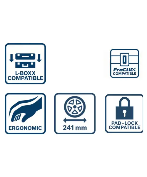 BOSCH 3-dijelni set transportnih kovčega L-BOXX Contractor