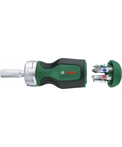 BOSCH 6-dijelni set bitova + kratki odvijač