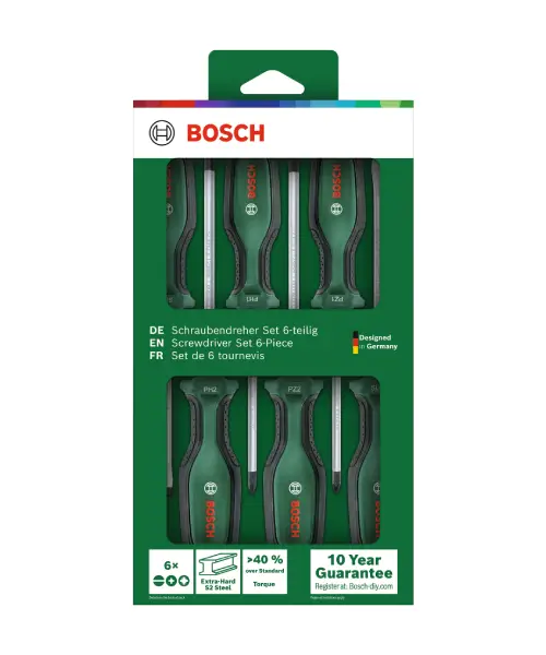 BOSCH 7-dijelni set izvijača PZ/SL/PH
