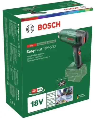 BOSCH aku puhalo vrućeg zraka EasyHeat 18V-500