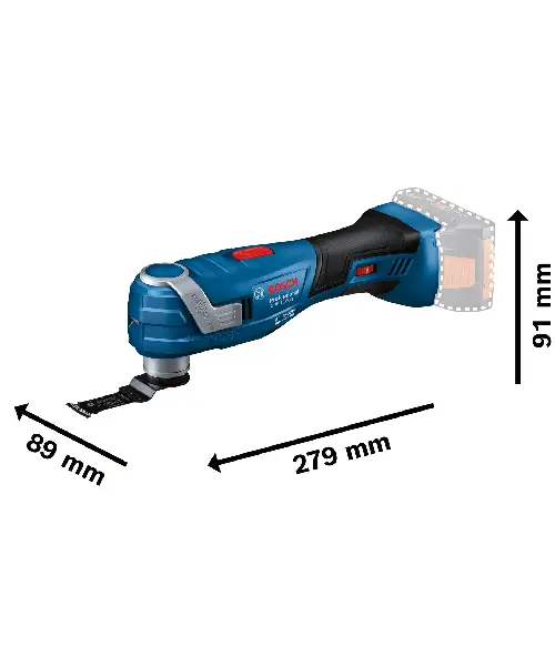BOSCH aku višenamjenski alat GOP 18V-34 + 7-dijelni set