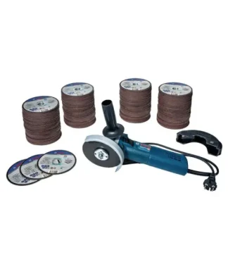 BOSCH kutna brusilica GWS 9-125 6+ 400 reznih ploča za inox