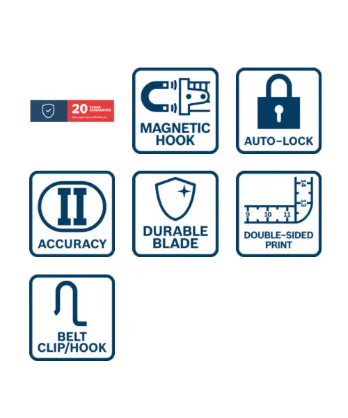 BOSCH metar potezni 8 m s automatskom kočnicom