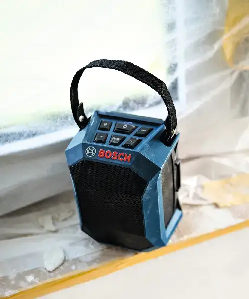 BOSCH aku bluetooth zvučnik GPB 18V-1 C s poklopcem akumulatora IP54