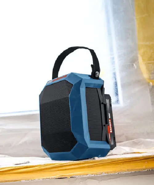 BOSCH aku bluetooth zvučnik GPB 18V-1 C s poklopcem akumulatora IP54