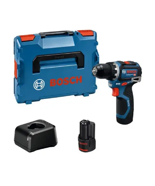 BOSCH aku bušilica GSR 12V-32 2xAku 12V 2,0Ah + L-BOXX