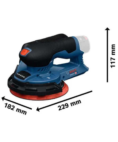 BOSCH aku ekscentrična brusilica GEX 12V-150-3