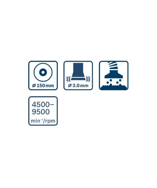 BOSCH aku ekscentrična brusilica GEX 12V-150-3