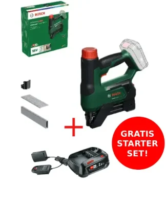 BOSCH aku klamerica AdvancedTacker 18V-25 + gratis starter set