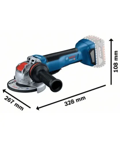 BOSCH aku kutna brusilica GWX 18V-10 P