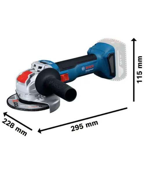 BOSCH aku kutna brusilica GWX 18V-8
