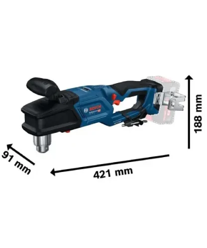 BOSCH aku kutna bušilica GRD 18V-127