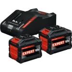 BOSCH aku set EXPERT 2xAku EXBA18V-150 + EXAL18V-160