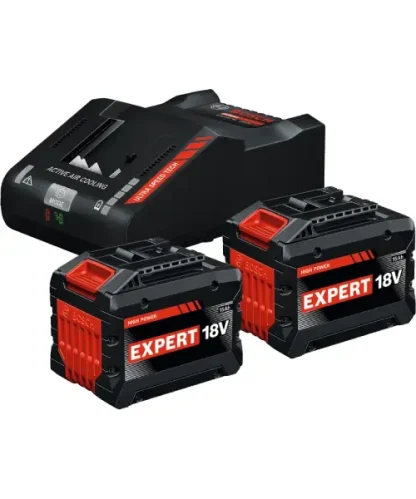 BOSCH aku set EXPERT 2xAku EXBA18V-150 + EXAL18V-160