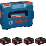 BOSCH aku set EXPERT 4xAku EXBA18V-55 + L-BOXX