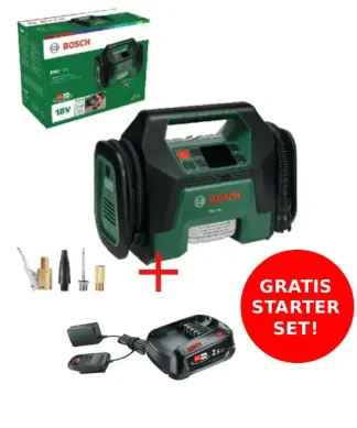 BOSCH aku zračna pumpa PAO 18V + gratis starter set (2)