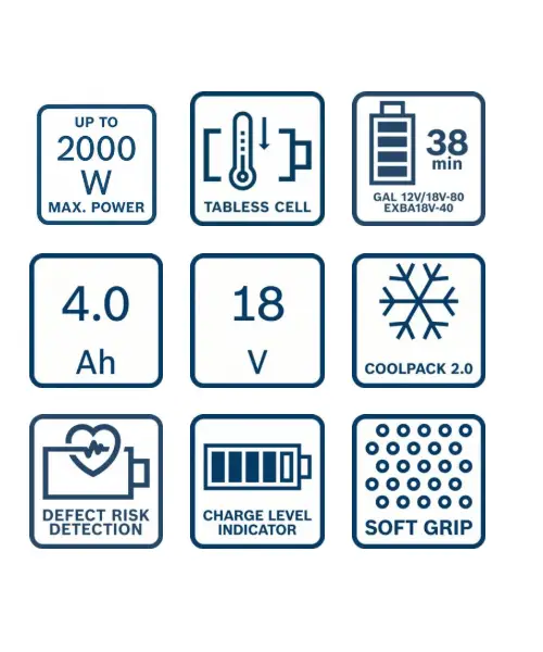 BOSCH akumulator EXPERT EXBA18V-40