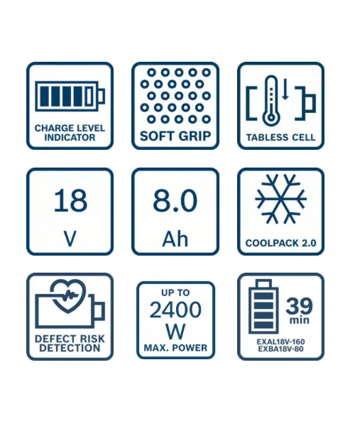 BOSCH akumulator EXPERT EXBA18V-80