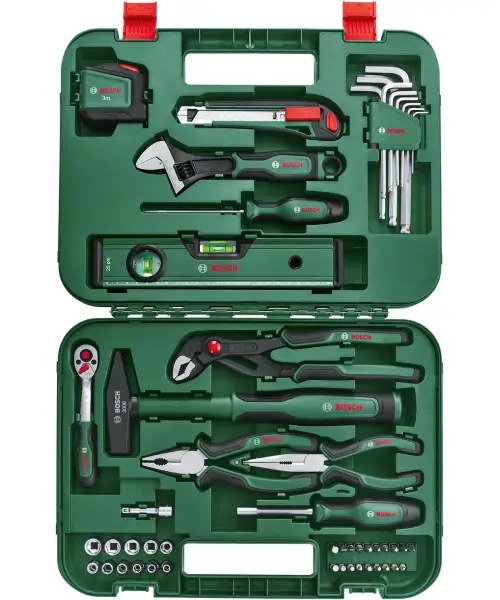 BOSCH 52-dijelni set ručnog alata
