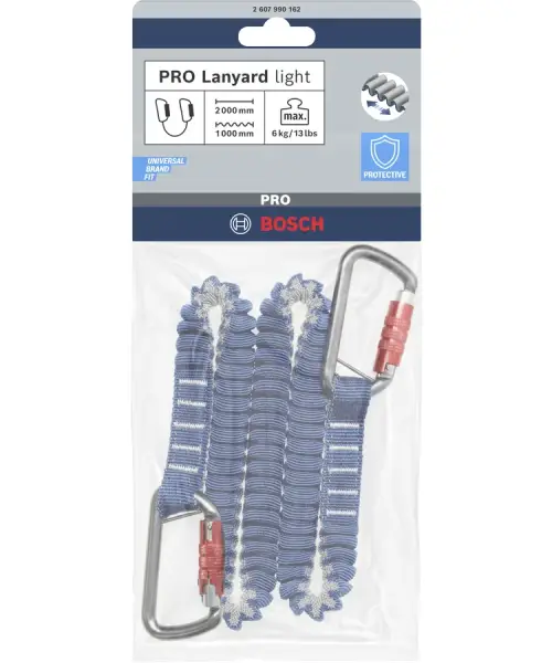 BOSCH PRO sigurnosna traka Lanyard light 6 kg 2xkaribiner