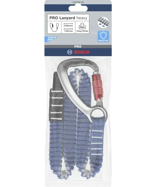 BOSCH PRO sigurnosna traka za alat Lanyard light 16 kg omča/karibiner