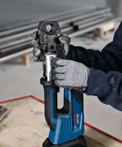 BOSCH aku preša GPT 18V-19 + M15/M22/M28 + L-BOXX